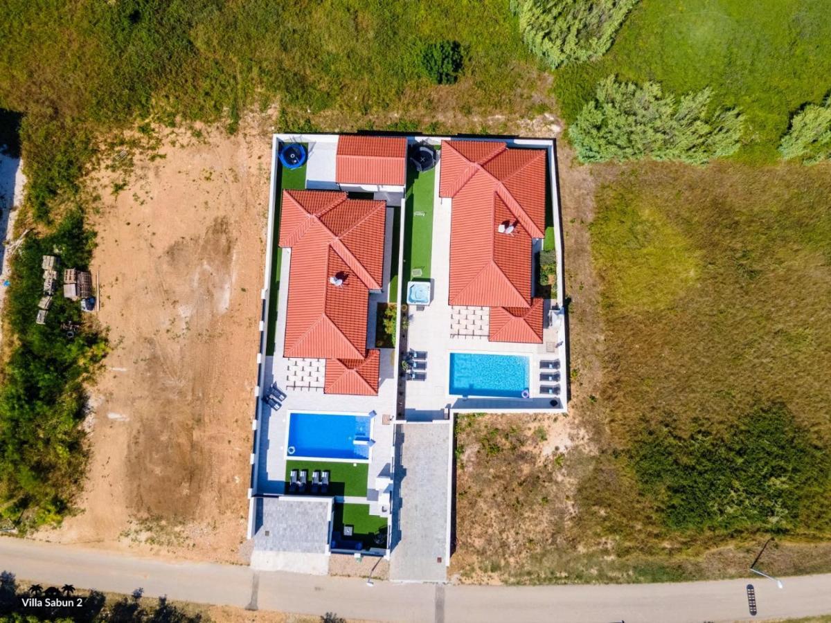 Villas Sabun - Modern House With Heated Pool Privlaka  Esterno foto