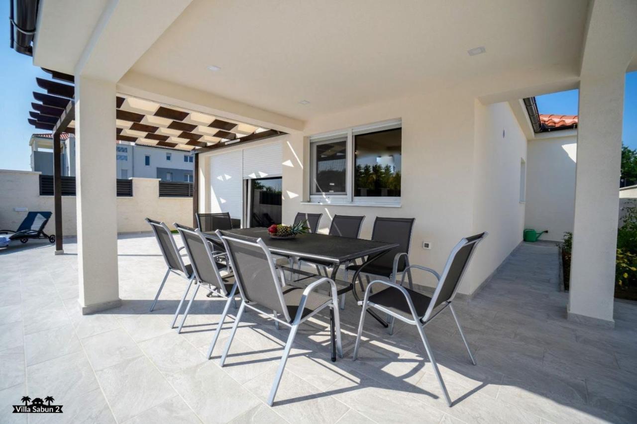 Villas Sabun - Modern House With Heated Pool Privlaka  Esterno foto