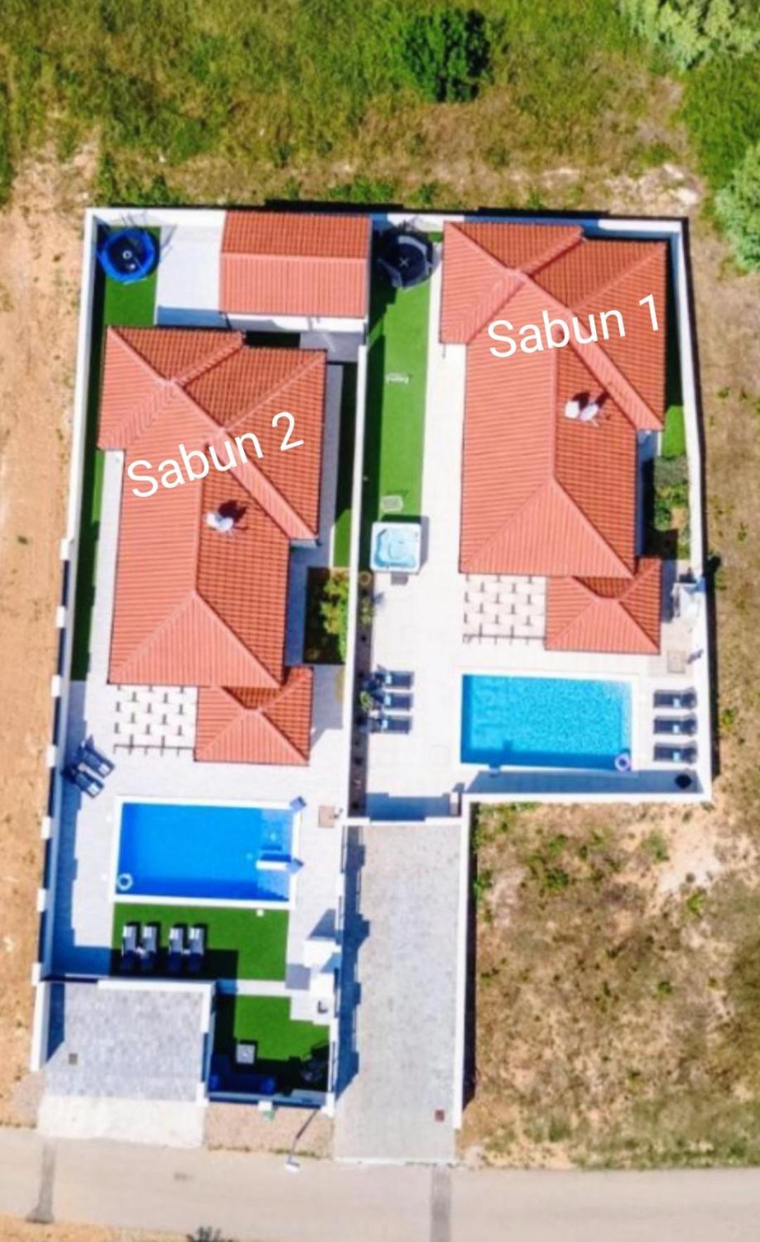 Villas Sabun - Modern House With Heated Pool Privlaka  Esterno foto